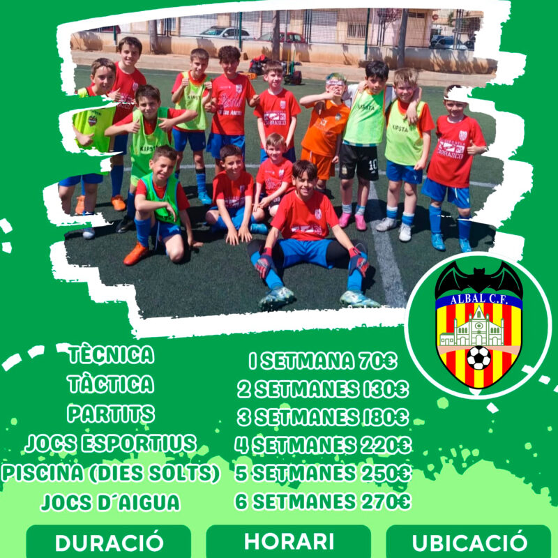 Campus Estiu 2025 Albal C. F.